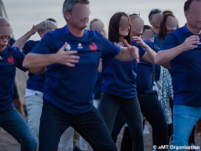 Team building haka pour séminaire