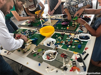 Team building construction de Lego en entreprise