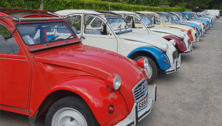 Team Building rallye découverte en 2CV au départ de la Baule