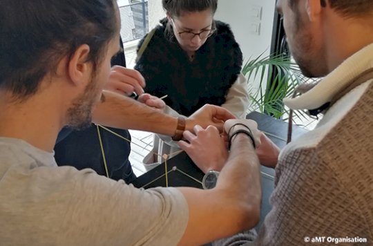 Activité de construction marshmallow pour briser la glace