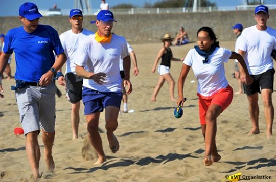 Olympiades sur la plage La Baule