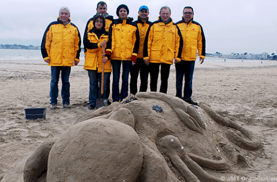Challenge Sculpture sur sable