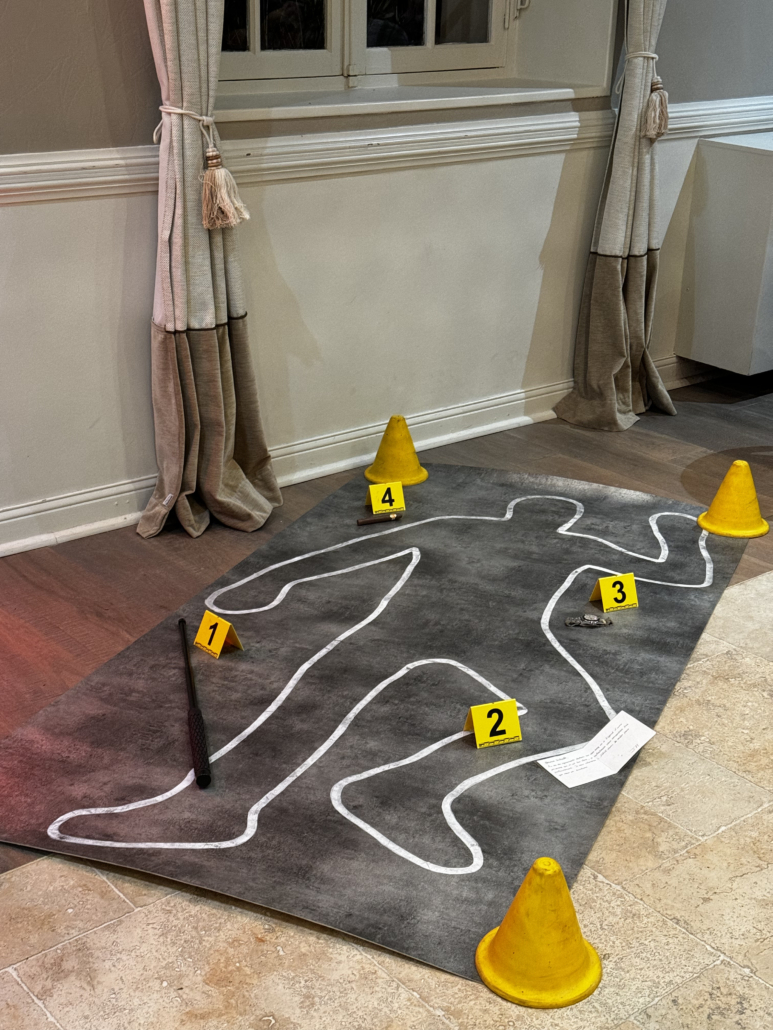 Eléments de jeu d'une murder party