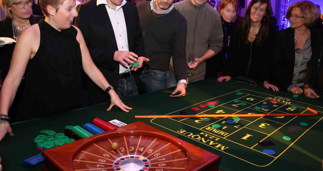 Événement d’entreprise sur le thème du casino
