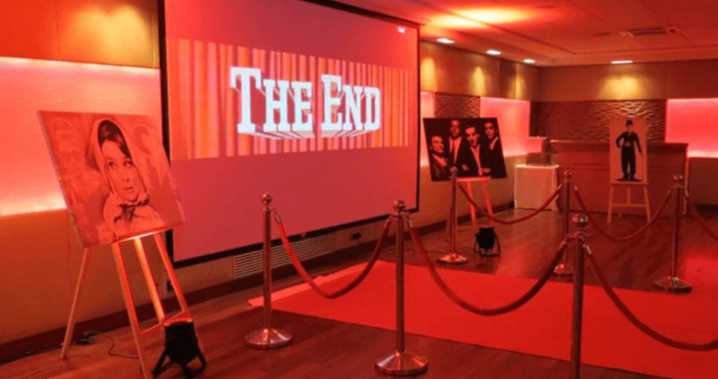 Événement d’entreprise sur le thème du cinéma