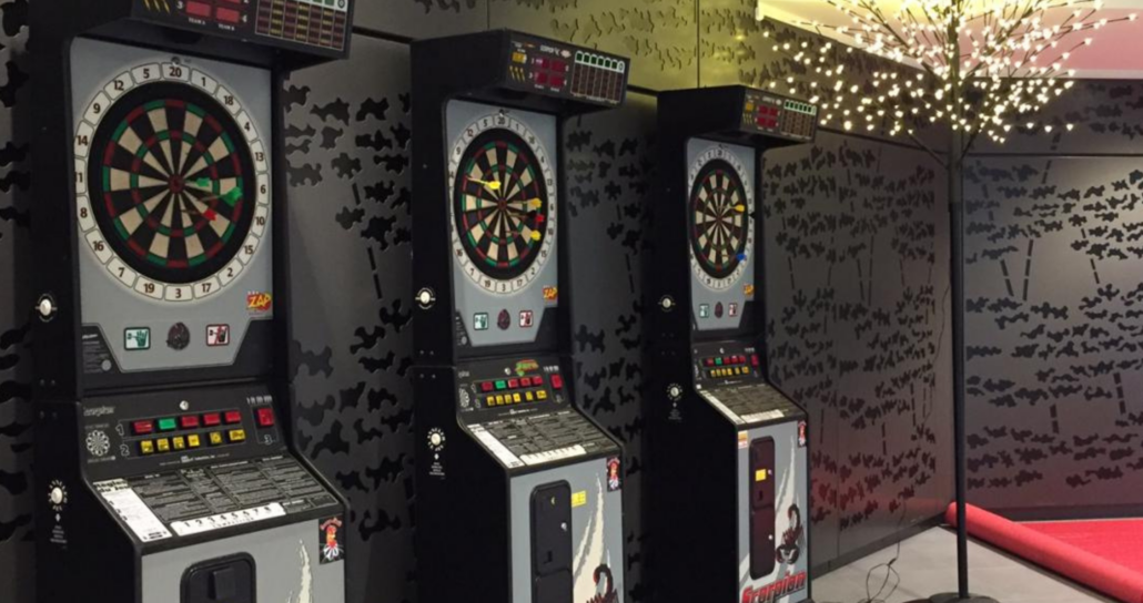 Jeu de fléchette pour Le Grand Pari lors d’un événement d’entreprise