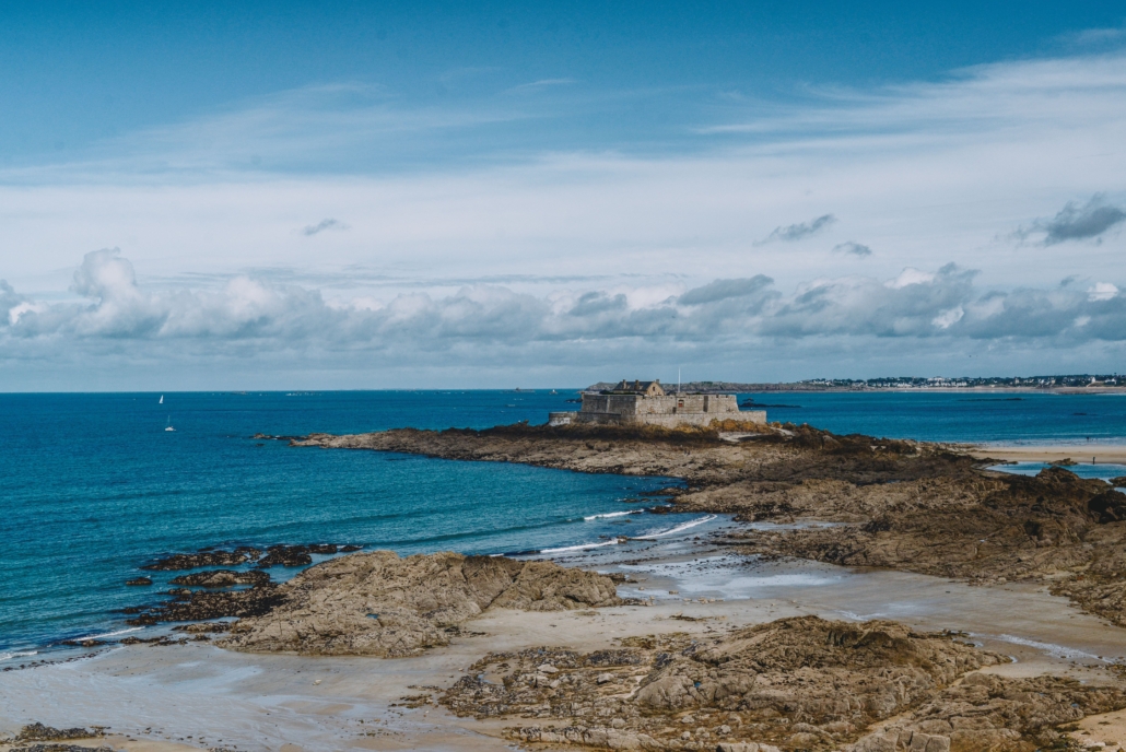 Vue de la cité corsaire de Saint-Malo
