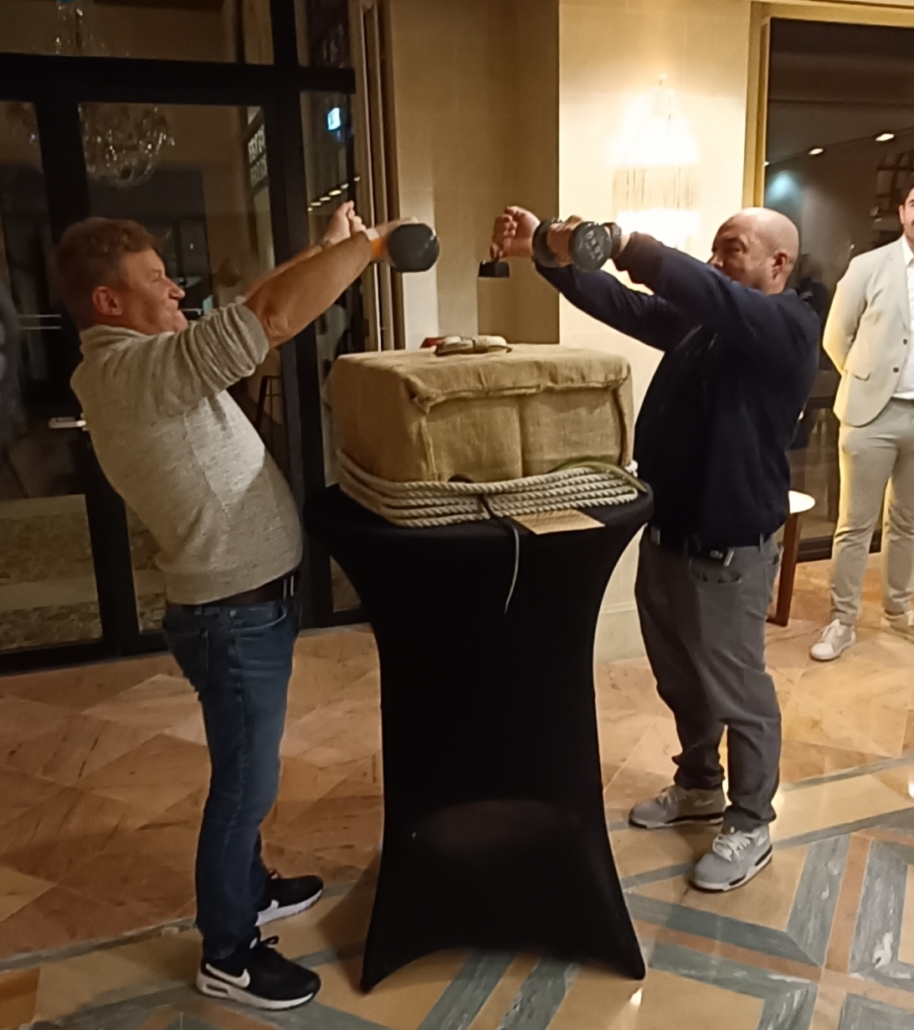 Participants lors d'une animation inspirée de Fort Boyard