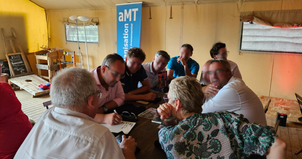 Collaborateurs participant au jeu Les Imposteurs
