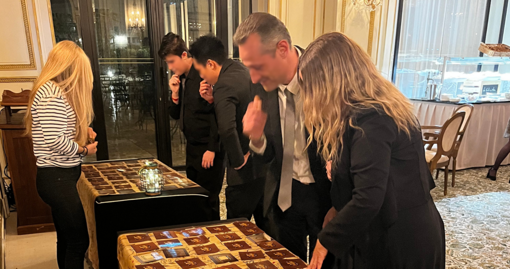 Participants lors d'une animation inspirée de Fort Boyard